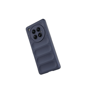 Coque Infinix Zero 40 5G en silicone TPU souple, motif ethnique, dos ajouré, bleu marine - Product Image 5