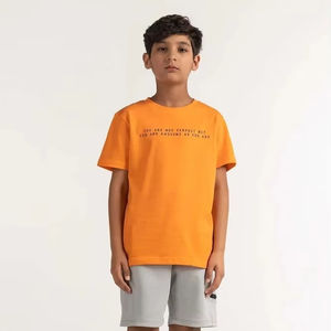 Premium Boys Kids Sports 100% Cotton Knitted T <b>Shirt</b> Quick Dry Short Sleeve <b>Summer</b> Active Wear - Product Image 1