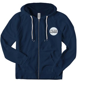 Sweat-shirt à capuche Bella + Canvas, coton léger, pull à capuche zippé - Product Image 6