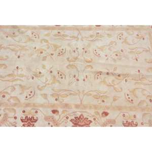 พรมปูพื้นขนาดใหญ่สไตล์ตุรกีวินเทจแบบคลาสสิกสีเบจสีแดงขนาด4.2x6ฟุตผ้าขนสัตว์แอบสแตรกสำหรับวัยรุ่นดีไซน์โถงทางเดินทรงสี่เหลี่ยมผืนผ้า - Product Image 5