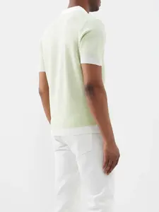 เสื้อยืดกีฬาวิ่งสำหรับผู้ชายไซส์พิเศษแห้งเร็วระบายอากาศได้ดีผ้าถักปรับแต่งขนาดและสีได้ - Product Image 2