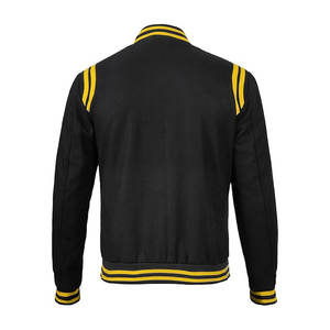 Logo personnalisé adulte jeunesse Baseball Letterman veste couleur différente polaire Varsity veste Stand nouvelle meilleure qualité hommes - Product Image 6