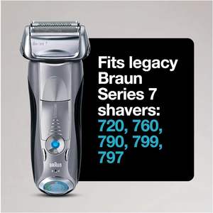 Cabezal de Repuesto para Afeitadora Eléctrica Braun Serie 7 70S, Compatible con las Afeitadoras Serie 7: 720cc, 730cc, 735s, 750cc, 760cc, 790cc - Product Image 5