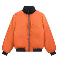 Blouson Bomber Homme Personnalisé Hiver 2025 – Col Montant Réversible, Qualité Supérieure, Tendance et Nouvelle Collection