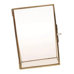 Cadre photo carré en métal fabriqué à la main ton laiton antique bordure florale en relief écologique Durable pour la décoration murale de table - Product Image 6