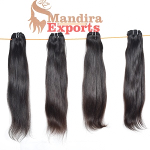 ผมคนแท้100% ผมคนแบบช่อเดียวผมคนแท้แบบไม่ผ่านการถักทอผมคนหนึ่ง - Product Image 5