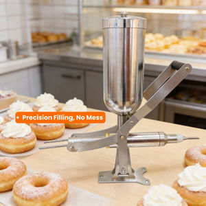 Máquina Manual para Rellenar <span class=keywords><strong>Churros</strong></span>, Herramienta para Hacer Donas para Pequeñas Empresas, Máquina Manual para Glasear con Gelatina - Product Image 2