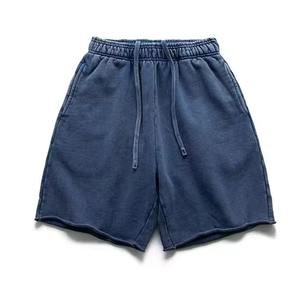 Pantalones Cortos de Verano para Hombre, Estilo Retro Americano, Hip Hop, 100% Algodón, Transpirables, con Cordón Ajustable, Corte Recto y Ajustado - Product Image 2