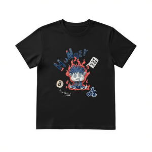 T-Shirt Unisex 100% Cotone 210GSM, Vestibilità Oversize Casual, Stampa Personalizzata Serigrafica di Rose, Stampa DTG, Maglietta Compressa - Product Image 2