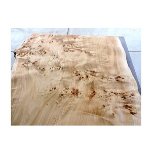 Plaques de placage en bois de Mappa Burl de grande taille, personnalisées, avec un design moderne, coupe en tranches, origine Pays-Bas, applications pour la salle à manger et les hôtels - Product Image 4