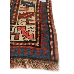 Tapis en laine noué à la main à motif géométrique bleu Kiaan, tapis 3D pour salon, décoration intérieure - Paem-1544 par Jaipur Rugs US - Product Image 4