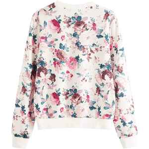 Nueva sudadera de mujer con manga larga de moda Lisa personalizada de color sólido polar Fitness precio barato elegante sudadera de mujer - Product Image 5