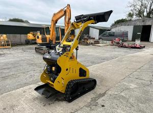 Livraison gratuite bon marché Mini Skid Steer moteur CE EURO5 EPA Skidsteer roue diesel sur chenilles Mini chargeuse sur chenilles pour tout terrain - Product Image 4