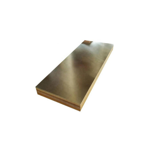 Placa de bronce Premium de alta conductividad 4mm de espesor ASTM C10100/Corte por doblado de soldadura - Product Image 1