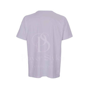 Camiseta ajustada con cuello redondo para hombre, 100% poliéster, algodón pesado, secado rápido, tejido de alta calidad con diseño de logotipo personalizado para Fitness - Product Image 6