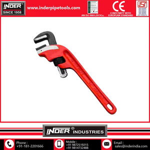 Heavy Duty Offset Pipe Wrench for Pipe <b>Fitting</b> 100% Pure Cast Iron Offset Pipe Wrench at <b>Best</b> Price - Product Image 3