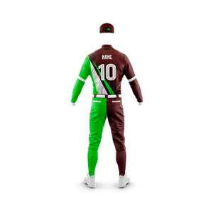 100% Polyester personnalisé sublimé Baseball uniforme baseball maillot et pantalon personnalisé baseball softball uniformes - Product Image 5
