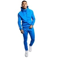 Survêtements deux pièces pour hommes, coupe ajustée, fabrication sur mesure, impression personnalisée, couture unique et style innovant, survêtements tendance - Product Image 2