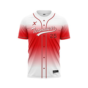 Customizable Vintage Pullover Baseball Jersey Ombre Colors <b>No</b> <b>Buttons</b> Fully Customizable Teams Events Active Seamless Breathable - Product Image 3