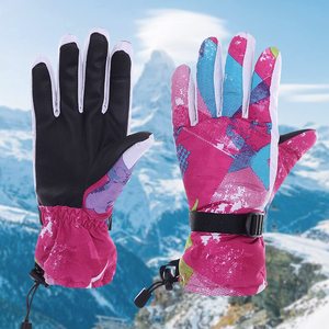 High Quality Custom <b>Ski</b> <b>Gloves</b> Warm Waterproof <b>Gloves</b> - Product Image 5