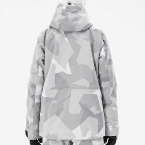 Veste de ski d'hiver pour femmes et hommes, camouflage extérieur, coupe-vent, imperméable, respirante - Coquille en tissu avec isolation en laine chaude, snowboard - Product Image 5