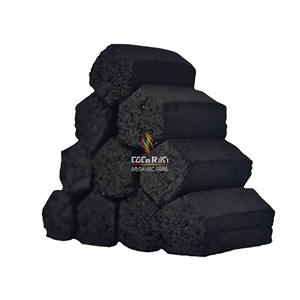 Charbon de bois noir de qualité B de coco rouge biologique pur Prix Briket de noix de coco sans fumée compétitif pour narguilé Shisha en Indonésie - Product Image 3