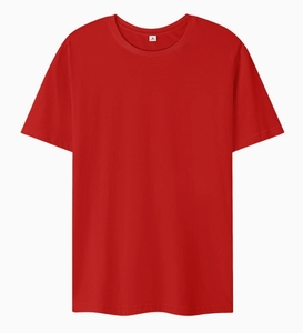 T-shirt régulier pour hommes 100% coton logo personnalisé t-shirts vierges de haute qualité coupe normale t-shirts col rond coupe standard pour hommes - Product Image 3