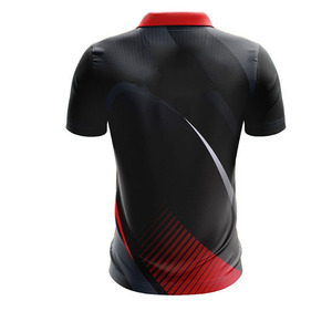 Maillot de sport unisexe imprimé en polyester 100% écologique, design personnalisé, manches courtes - Product Image 2