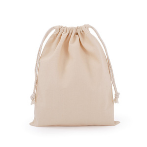 Bolsa de algodón con Cordón portátil duradera logotipo personalizado hecho en Vietnam - Product Image 5