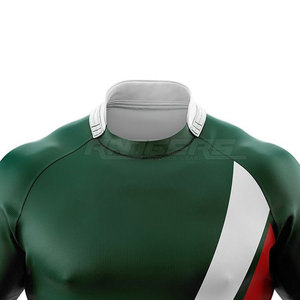 Camisetas de Rugby Sublimadas OEM para Hombre, Camiseta Deportiva a Rayas Personalizada, Ropa de Rugby, Jersey de Rugby - Product Image 3