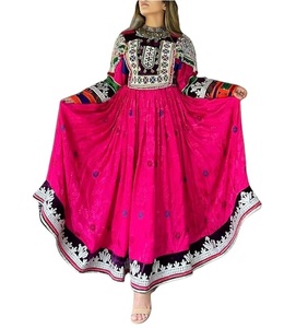 ชุดเสื้อผ้าสไตล์ afghani kuchi แบบระบายอากาศได้สำหรับผู้หญิงเสื้อผ้าแบบลำลองสำหรับงานแต่งงานโลโก้ออกแบบได้ตามต้องการ - Product Image 4