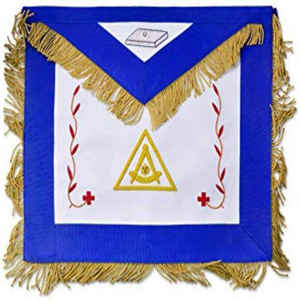 ผ้ากันเปื้อนและคอเสื้อของช่างเครื่องราชกกุธภัณฑ์สำหรับตกแต่งงานปักด้วยมือตามสั่ง - Product Image 6