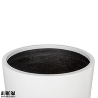 Jardinières en fibre de verre personnalisées, écologiques, durables et légères avec trou de drainage, disponibles en OEM/ODM pour jardin, maison, balcon et aménagement intérieur