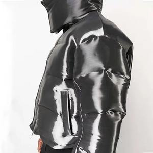 Chaqueta Larga Acolchada de Invierno para Hombre, Diseño Casual Personalizado con Logotipo, a la Moda y Elegante, 2024 - Product Image 4