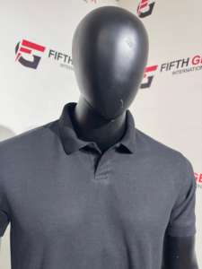 Chemises de golf pour hommes Chemises polo unisexes à manches courtes avec col et évacuation de l'humidité pour le tennis d'affaires décontracté - Product Image 3