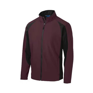 Customizable Men's Winter Quilted Canvas Jacket Hooded Quick Dry & Breathable for Sports <b>Travel</b> - Product Image 2