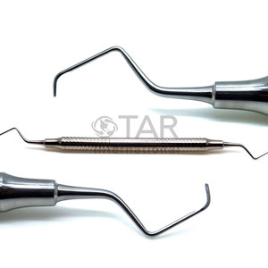 Cureta Dental Gracey 9/10 instrumentos médicos periodontales de acero inoxidable de doble extremo para el cuidado dental profesional - Product Image 1