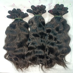 Extensiones de Cabello Remy Indio RAW - Tejido de Cabello con Doble Trama a Máquina, Todos los Colores, Marca Sushma en Chennai - Product Image 3