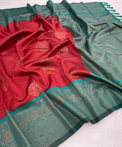 Des saris au meilleur prix qui offrent un excellent rapport qualité prix, parfaits pour ceux qui recherchent la qualité à un prix raisonnable. - Product Image 2