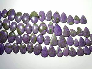 Superventas Purpurite Loose Cabochon Mix Shape Size Purpurite Gemstone Lot Piedra de purpurite hecha a mano de alta calidad para la venta lista - Product Image 3