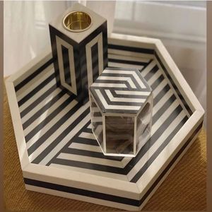Juego de bandeja de estilo marroquí Bakhoor y juego de incensario para decoración del hogar de lujo forma personalizada Bakhoor Set Oud Burner Oud Box Tray - Product Image 2