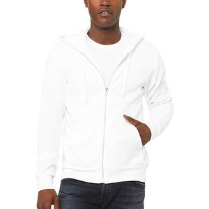 Sudadera con capucha con logotipo personalizado Color Doble capa Alta calidad Nuevo diseño Bella Canvas Athletic Capucha con cremallera completa Sudaderas con capucha - Product Image 5