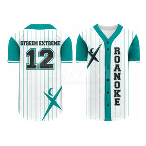 Nouvel Arrivage Uniforme de Baseball Grande Taille Polyester Respirant Prix Ensemble - Product Image 4