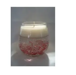 Bougies de qualité standard parfumées à la cire de soja de luxe pot de bougie en verre personnalisé marque privée bougie parfumée personnalisée pour cadeau