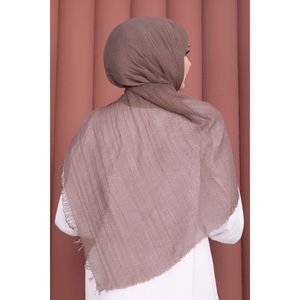 ผ้าพันคอและผ้าคลุมศีรษะแบบนุ่มลายกาแฟ - Product Image 3