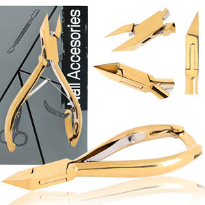 Professional Nail Cuticle Nippers Stainless Steel Dead Skin Remover Pedicure Tool INNOVAMED INSTRUMENTS Reusable - Product Image 1