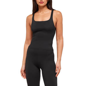 Wholesale <b>womens</b> gym <b>tanks</b> with options for personalized logos custom logo <b>women</b> <b>tank</b> <b>tops</b> activewear <b>tank</b> <b>tops</b> <b>women</b> - Product Image 5