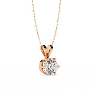 Fabuloso colgante de oro de 18 quilates para mujer con diamante cultivado en laboratorio - Product Image 2