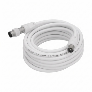 Prolunga per Televisore - Cavo Video da 3 M. Con Connettore da 9,5 Mm Bianco. - Product Image 1