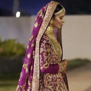 Trendy--Bridal-Stylish <b>Jacket</b>-Lehenga-Dress with --Embellished in Crystal Glass Beads Stone Work for <b>Wedding</b>=2021 - Product Image 6